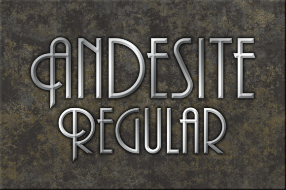 Andesite Font Review: Art Deco Style for Digital Campaigns