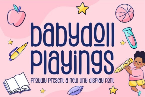 Babydoll Playings Font for Whimsical Web Design
