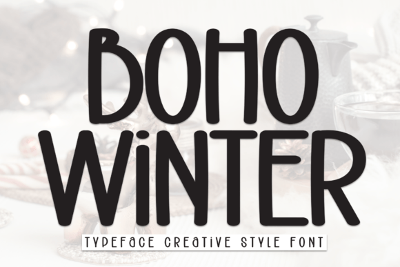 Boho Winter Font: Warmth for Editorial Design