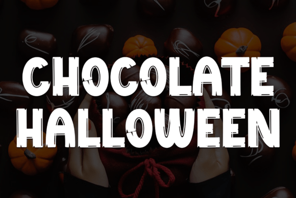 Chocolate Halloween Font: A Web Designer’s Layout Test