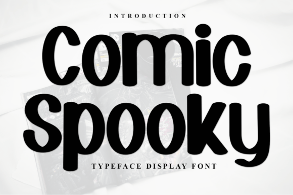 Comic Spooky Font: Bold Editorial Typography