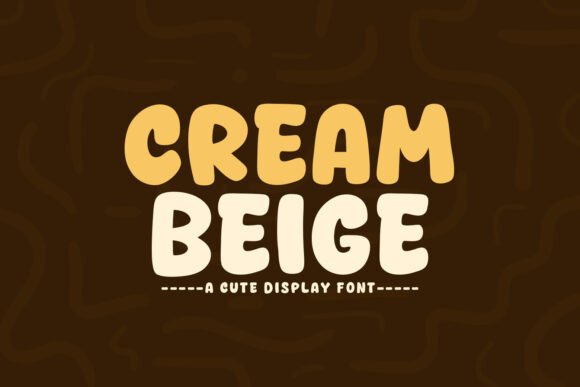 Cream Beige Font: A Designer’s Real Branding Test