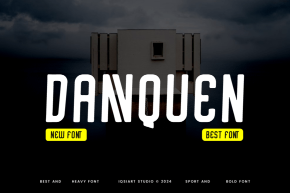 Dannquen Font: Bold Branding for Small Business