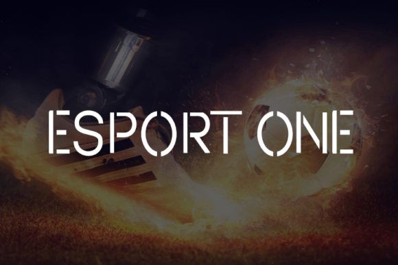 Esport One Font Review: Bold Type for Apparel