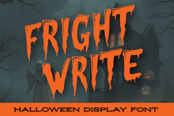 Fright Write Font: Eerie Typography for Makers