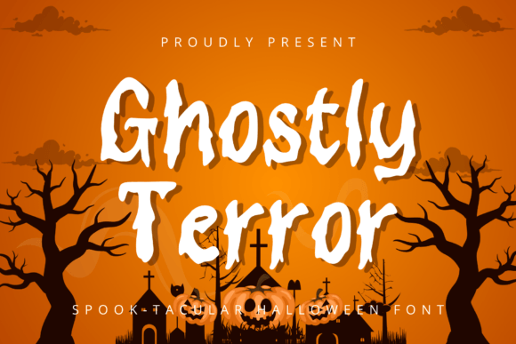 Ghostly Terror Font: Elevating Seasonal Editorial Design