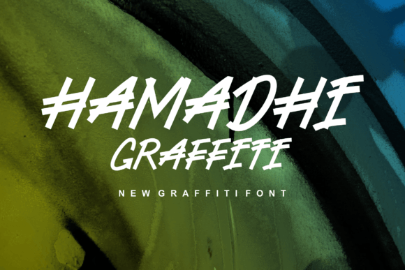 Hamadhi Graffiti Font for Bold Marketing Visuals