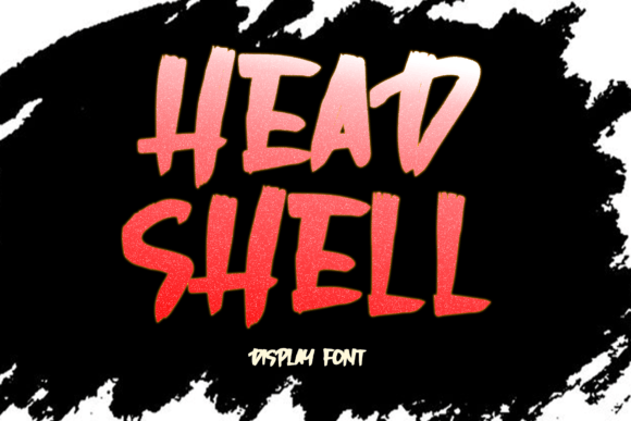 Head Shell Font: A Festive Display Typeface for Web Design