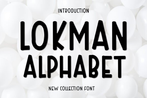 Lokman Alphabet Font for Vibrant Web Design