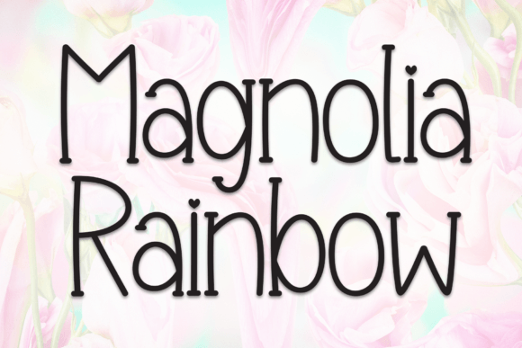Magnolia Rainbow Font: A Web Designer’s Review