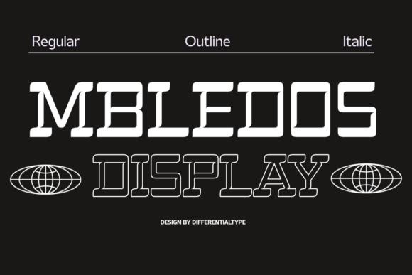 Mbledos Font: Elevating Small Business Branding