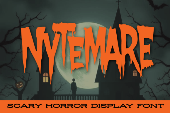 Nytemare Font: Testing an Eerie Display Typeface for Web Design