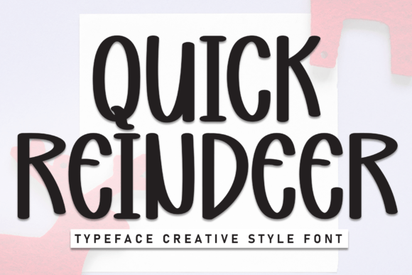 Quick Reindeer Font Review: Whimsy for Brand Identity