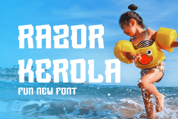 Razor Kerola Font: Elevating Handmade Product Design