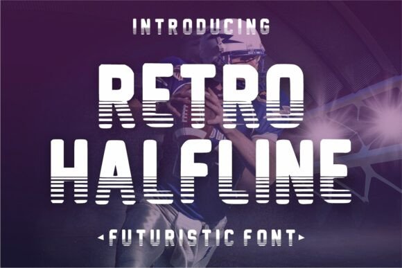 Retro Halfline Font Review: Modern Display Typography