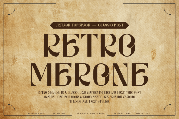 Retro Merone Font: A Web Designer’s Layout Review