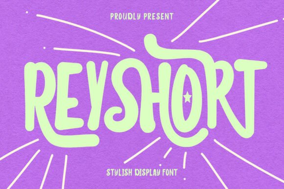 Reyshort Font: Elevating Editorial Layouts