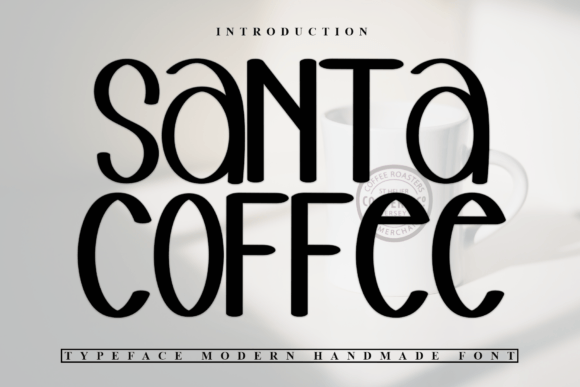 Santa Coffee Font: Festive Typography for Holiday Campaigns