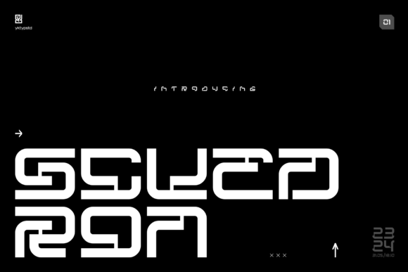 Scuedron Font: Elevating Futuristic Campaign Visuals