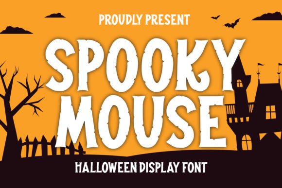 Spooky Mouse Font: Whimsical Type for Handmade Labels