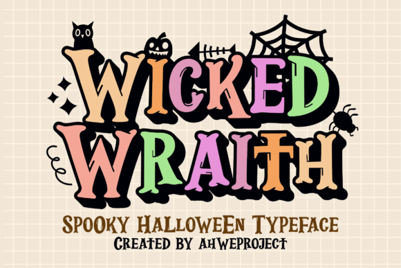 Wicked Wraith Font: Whimsical Gothic for Digital Campaigns
